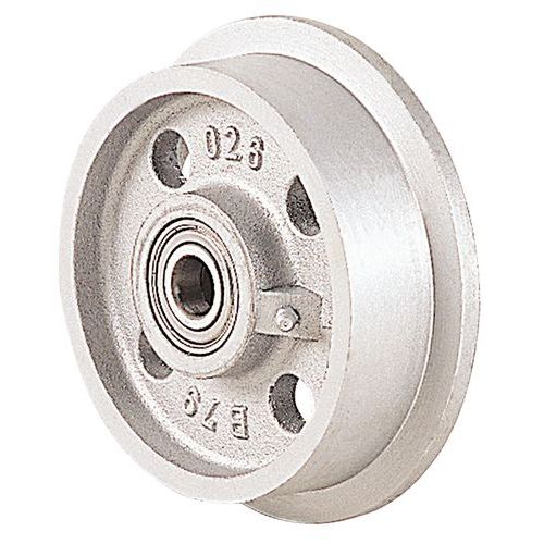 ROUE FONTE POUR WAGONNET D=250MM F=2500K G MOYEU LISSE - BLICKLE