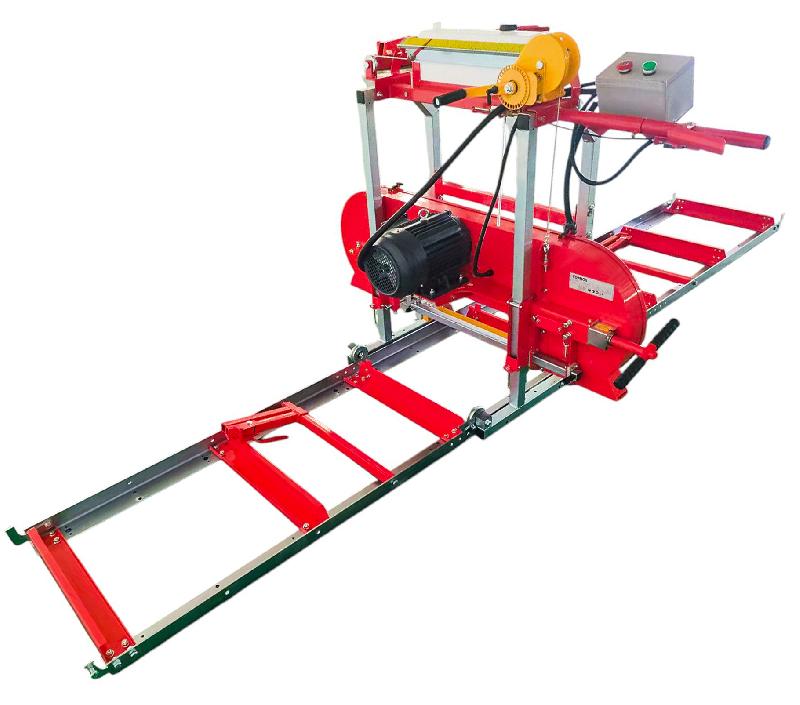 Scie à grumes moteur électrique 4 kW 230 V- Longueur de coupe 5180 mm - Capacité diamètre ø470 mm Torros HBZ460EL_0