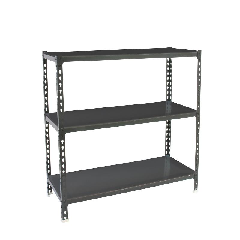 SimonRack Rayonnage métallique, 900x1200x300 mm, 3 niveaux, tablette métallique, 200 kg au point de flexion, Antracite - Simonclick - métal 8425437_0