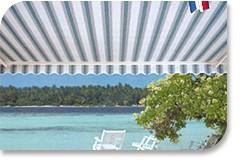 Store banne cassette CORALIA - SOLISO EUROPE - 2 ou 4 bras, aluminium, concept NAUTILIA_0