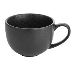Tasses Olympia Fusion 250ml - noir porcelaine EQDR098_0