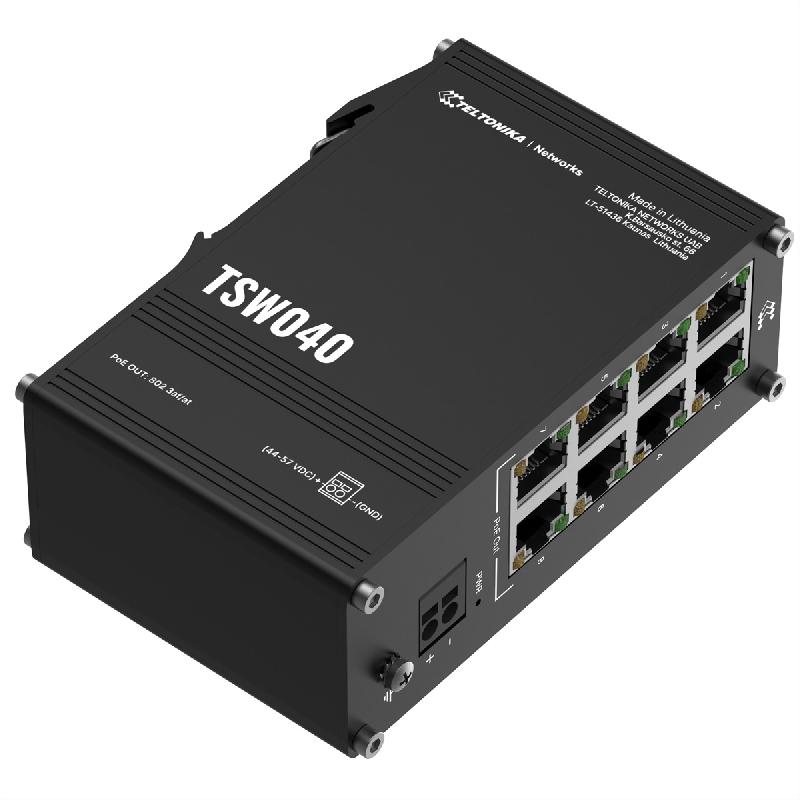 Teltonika tsw040 switch poe+ à 8 ports_0
