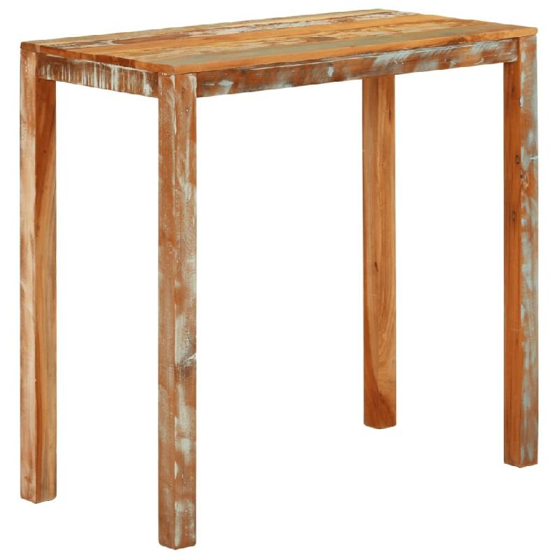 VidaXL Table de bar 112x55x108 cm Bois massif de récupération Modèle Atlas Prestige Plus - 350318_0