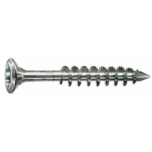 VIS BARDAGE - TÊTE FRAISÉE - FILETAGE PARTIEL - 4,5X50 MM - 200 PIÈCES SPAX