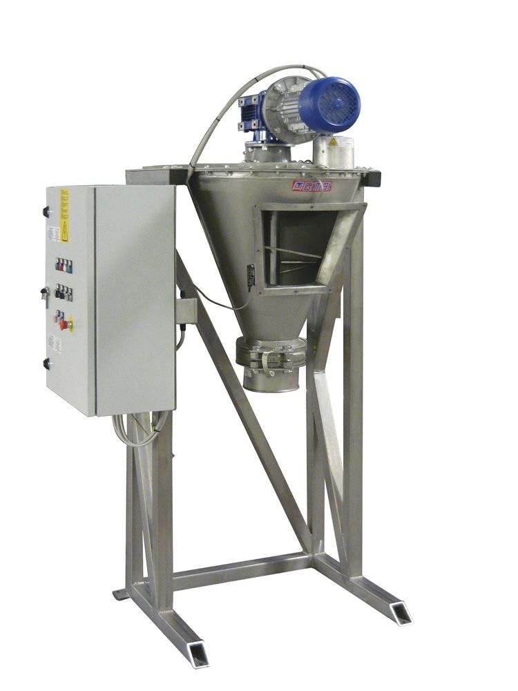 VMX.100 - Mélangeur vertical à touret pour industrie plastique - GIMAT_0