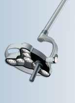 34411 - Lampe d'autopsie Hygelux 7 LED - Fixation plafond - Éclairage optimal médico-légal_0