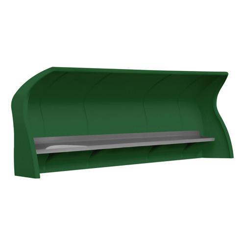 ABRI DE TOUCHE MONOBLOC VERT - ASSISE BANC