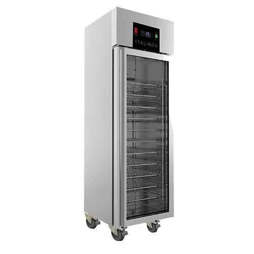 ARMOIRE RÉFRIGÉRÉE POSITIVE VITRÉE COMPACTE 400 L ITALINOX