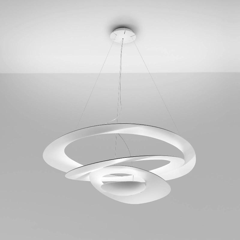 ARTEMIDE PIRCE SUSPENSION LED, BLANCHE, 3 000 K