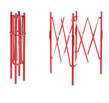 Barrière de regard extensible en acier thermo laqué anti-UV - Léger et robuste - Système de fermeture intégré_0