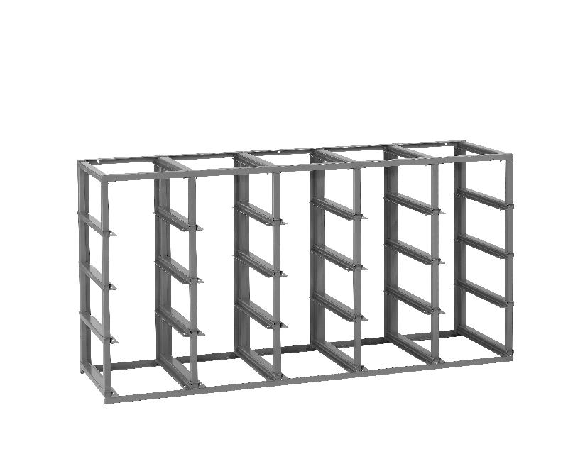 Bâti vide pour rack de rangement 20 postes 27/28 litres_0