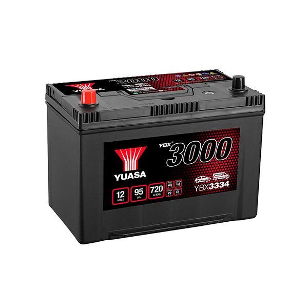 BATTERIE VOITURE YUASA YBX3334 12V 95AH 720A_0