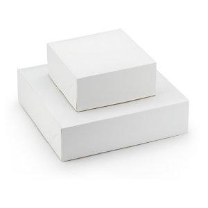 BOÎTE PÂTISSIÈRE BLANCHE