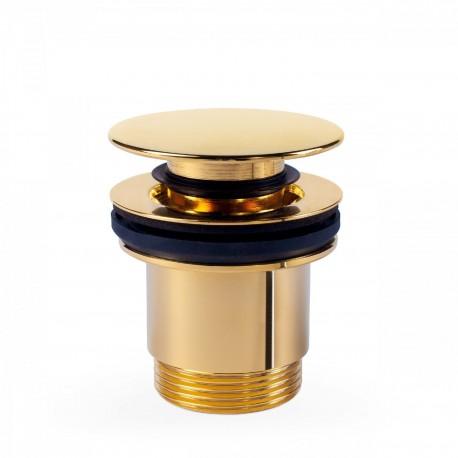 BONDE DE LAVABO Ø 63 MM CLICK‑CLACK - TRES 24284001OR