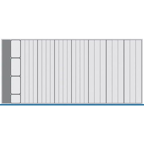 BOTT 1 FONDS POUR ARMOIRE À TIROIRS EKM-136-3 - BOTT