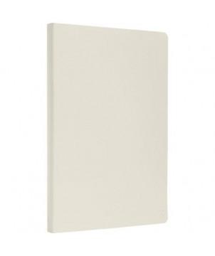 CARNET À COUVERTURE SOUPLE K'ARST A5-LIGNÉ BEIGE - CARNETS PUBLICITAIRES PERSONNALISÉS