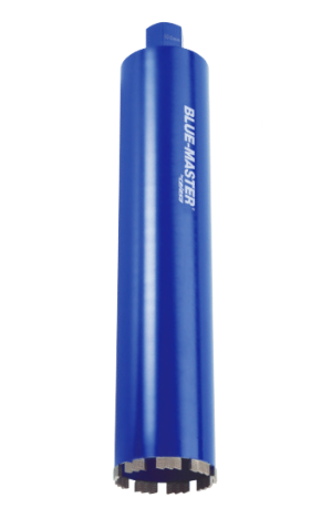 COURONNE DIAMANT - DIAMÈTRE 250 MM, LONGUEUR 450MM - POUR CAROTTEUSE À EAU