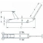 Cric rouleur 15 tonnes COMPAC pour pl et bus - 11574149_0