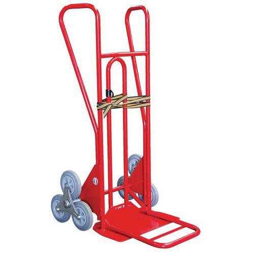DIABLE 3 ROUES ÉTOILE 250KG ROUE NON TACHANTES BAVETTE MIXTE - FIMM