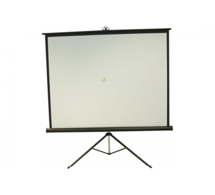 Écran trépied pliable 1:1 60'' - Pour vidéoprojection, rétroprojection et diapositives - Réf. 964101_0