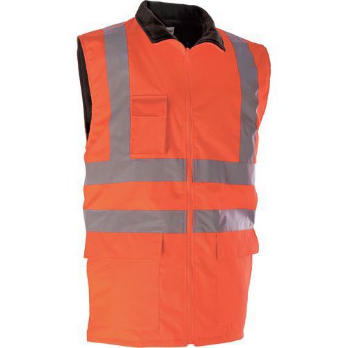 GILET DE SIGNALISATION HAUTE VISIBILITÉ ORANGE POLAIRE - SINGER SAFETY