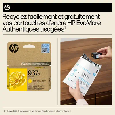 HP 937e Cartouche dencre authentique Jaune EvoMore_0