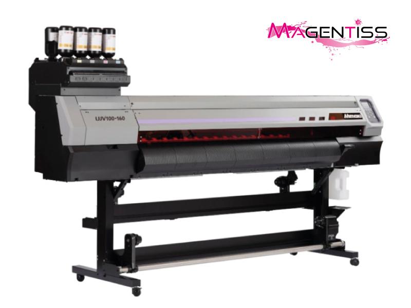 Imprimante à technologie LED-UV - Mimaki UJV100-160 - Impression rapide et flexible avec encre étirable LUS 190_0
