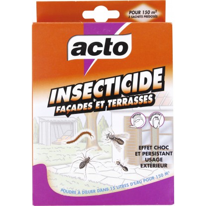 Insecticide façades et terrasses - acto - pour 150 m²_0