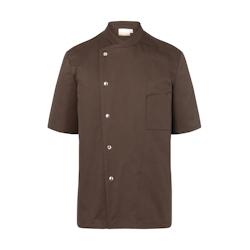 KARLOWSKY Veste de cuisine homme, manches courtes, marron , 48 - 48 marron 4040857949035_0