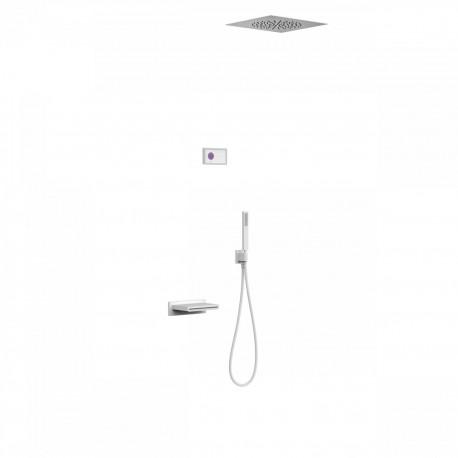 KIT DE BAIGNOIRE THERMOSTATIQUE ÉLECTRONIQUE ET ENCASTRÉ SHOWER TECHNOLOGY · CON - TRES 09286315BM