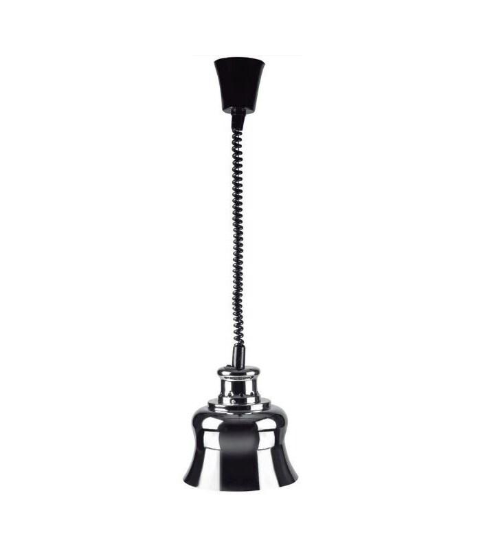 Lacor lampe chauffante pour buffet extensible en aluminium chromé 275W - aluminium 69365_0
