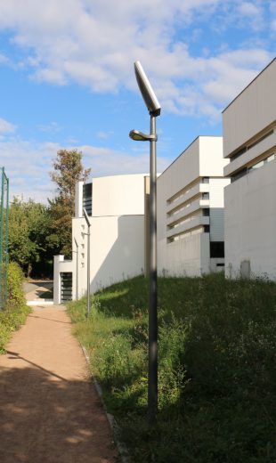 Lampadaire urbain solaire Soluo Top - LED 10 W - 1166 lm - Aluminium et acier galvanisé thermolaqué - Hauteur 3,3 m_1