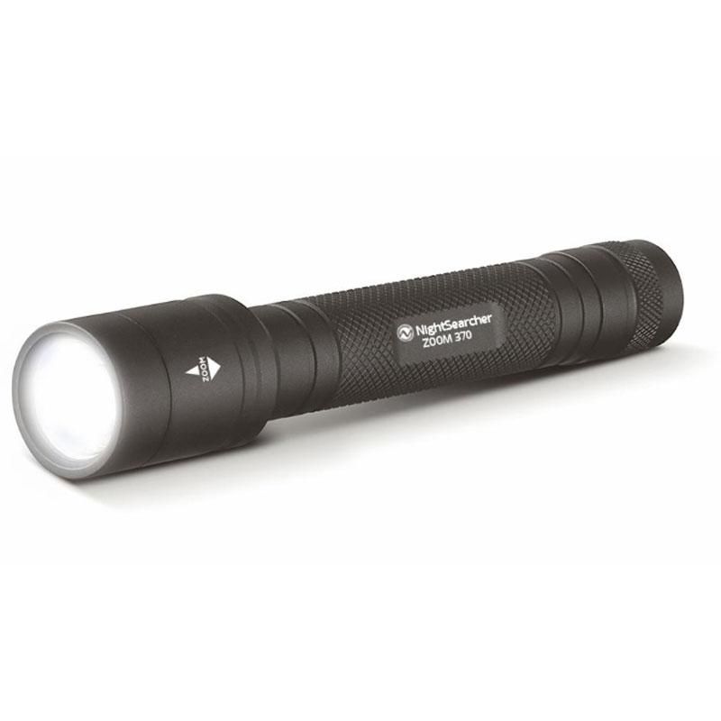 Lampe torche led zoom 370 370lm portée 175m nightsearcher_0