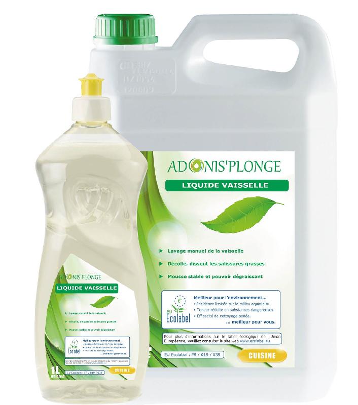 Liquide vaisselle concentré écolabel Adonis - 975241 – Bidon de 5 L_0