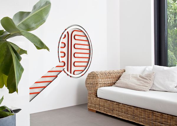 Mur & plafond chauffant rafraîchissant REHAU - système complet haute performance pour rénovation et construction_0