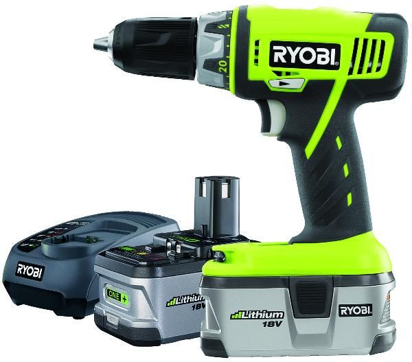 PERCEUSE VISSEUSE SANS FIL 18V-2 VIT 2,4 AH 2 BAT RYOBI