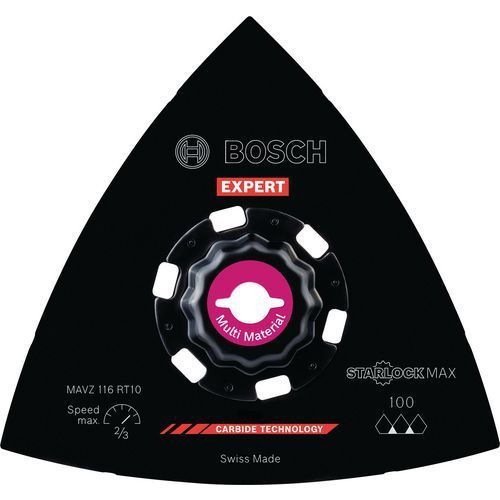 BOSCH 1 PLATEAU DE PONÇAGE STARLOCKMAX CARBURE MULTIMATERIAL - BOSCH