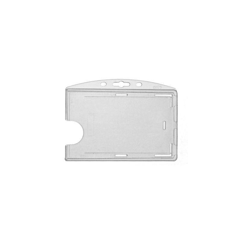 Porte-badge usage intensif - référence : ids73 - lot de 100 - polycarbonate translucide anti-UV_0