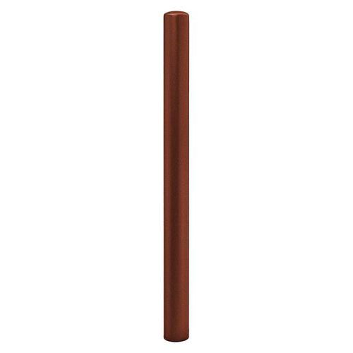 POTELET CARREFOUR Ø 76 MM - GALVA ASPECT CORTEN - PROCITY