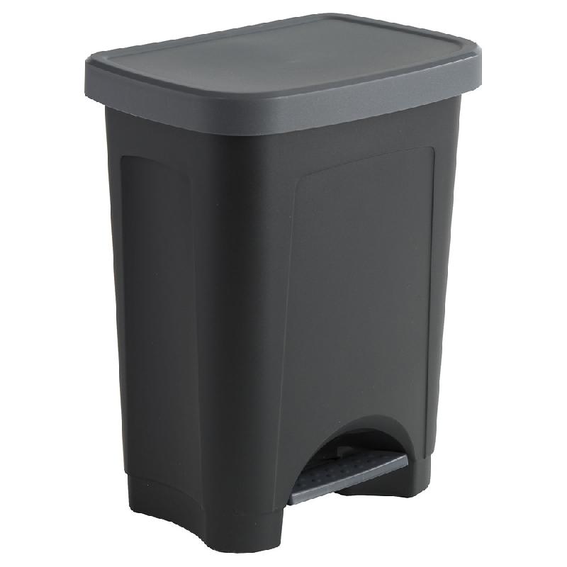 POUBELLE À PÉDALE STEP BIN 25 L NOIR