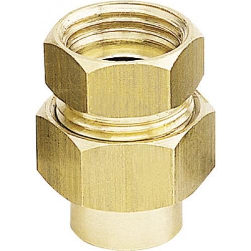 RACCORD UNION DROIT 3 PIÈCES FEMELLE À JOINT SPHÉRO-CONIQUE DIAMÈTRE 42 DIAMÈTRE 33/42 BRICOZOR