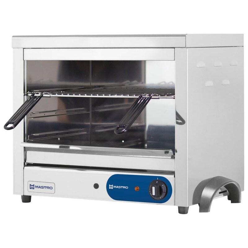 Salamandre électrique fermeé sur 3 cotés, 450x350 mm - VIRTUS - 0615402473002_0