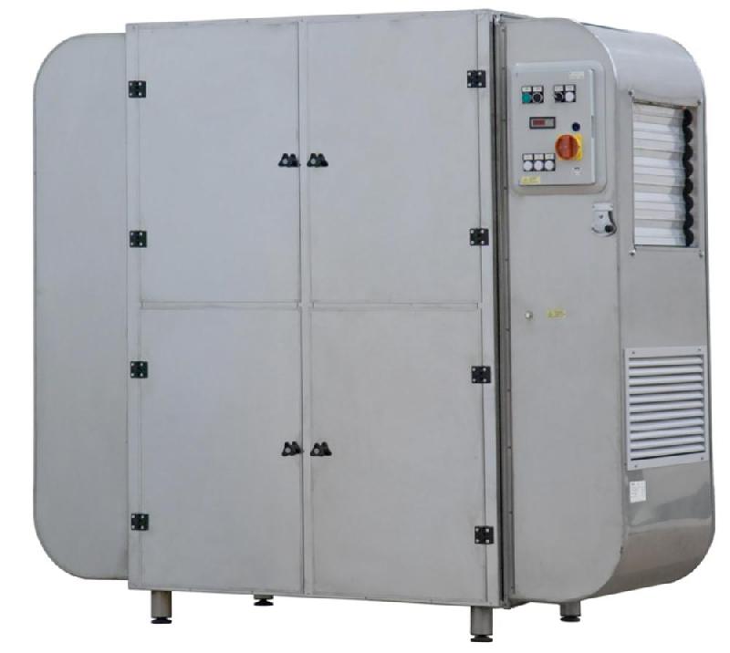 Secmas72 - Déshydrateur professionnel inox 25 m² triphasé avec 72 plateaux - Tompress_0