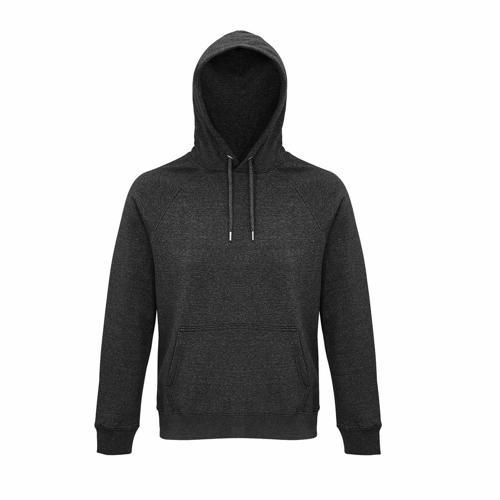 SWEAT PERSONNALISABLE COTON ORGANIQUE BIO ANTHRACITE CHIN