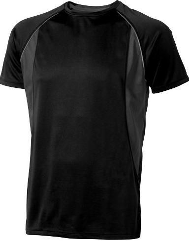 T-shirt Cool Fit manches courtes pour homme Quebec - maille 100% polyester respirante - 145 g/m²_0