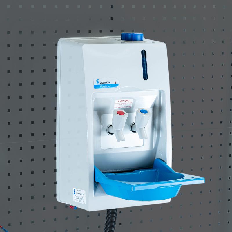Unité de lavage des mains - Réf : 14030231.16 - Avec équerres de fixation perforées et alimentation IP67 pour eau chaude_0