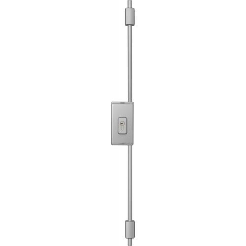VERROU MULTIPOINTS TSS550 AVEC CYLINDRE EC 550NP - ARGENT ABUS