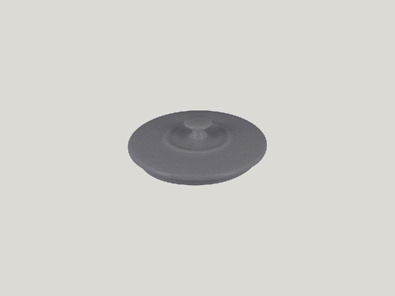 COUVERCLE POUR COCOTTE ROND GRIS PORCELAINE Ø 9 CM CHEFS FUSION RAK