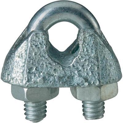 SERRE-CÂBLES TOOLCRAFT 827918 11 MM M8 ACIER GALVANISÉ 10 PC(S)