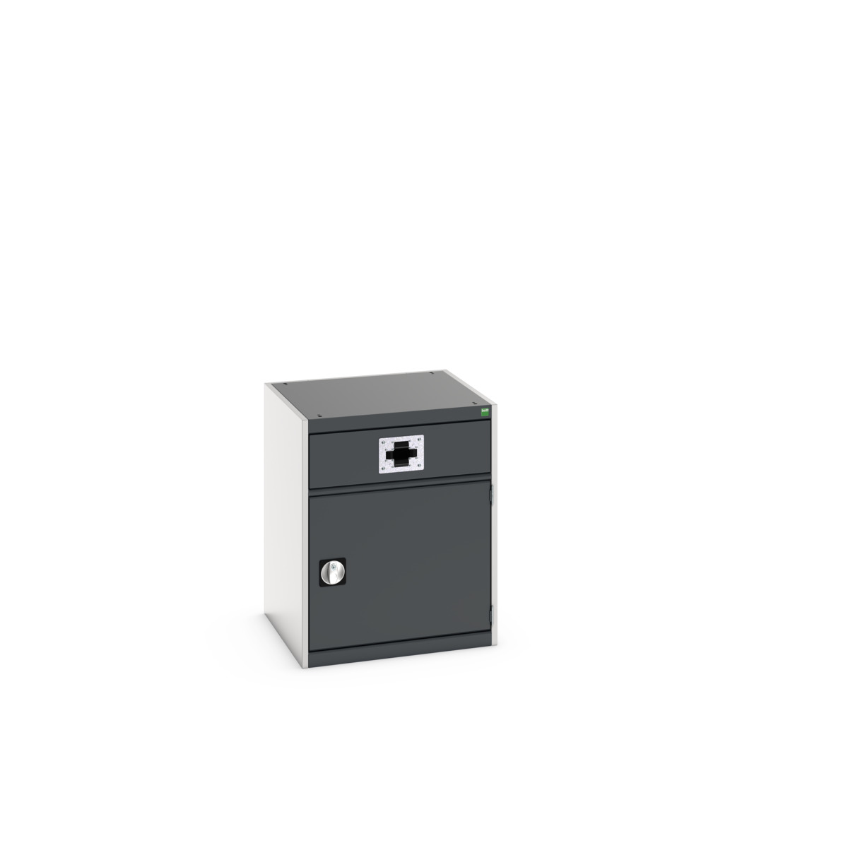 45001071 - Armoire industrielle Kfz Gestion de Fluides Cubio avec porte perfo et châssis acier renforcé_0